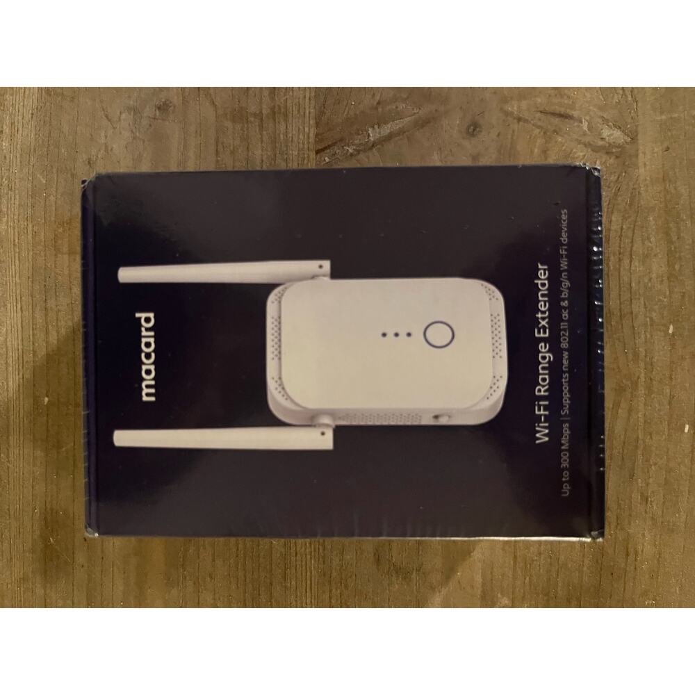 Macard WiFi range extender new in box never‎ opened